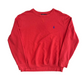 Polo RalPH Lauren Cotton Poly Modal Red Thin Crewneck Sweatshirt - XLarge - 25" x 27"