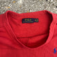 Polo RalPH Lauren Cotton Poly Modal Red Thin Crewneck Sweatshirt - XLarge - 25" x 27"