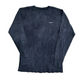 Carhartt Navy Black Thermal Crewneck Sweatshirt - Medium - 20" x 30"