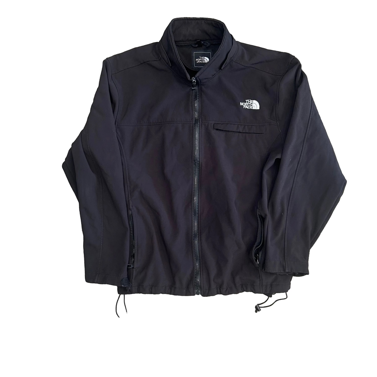 The North Face Black Zip Up Jacket - Large - 23" x 27"