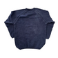 Mossimo Cotton Chunky Knit Navy Blue Sweater - Large - 22" x 27"