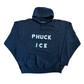 Phuck Ice Black FOTL Hoodie Sweatshirt - 26" x 26" - Boxy XLarge