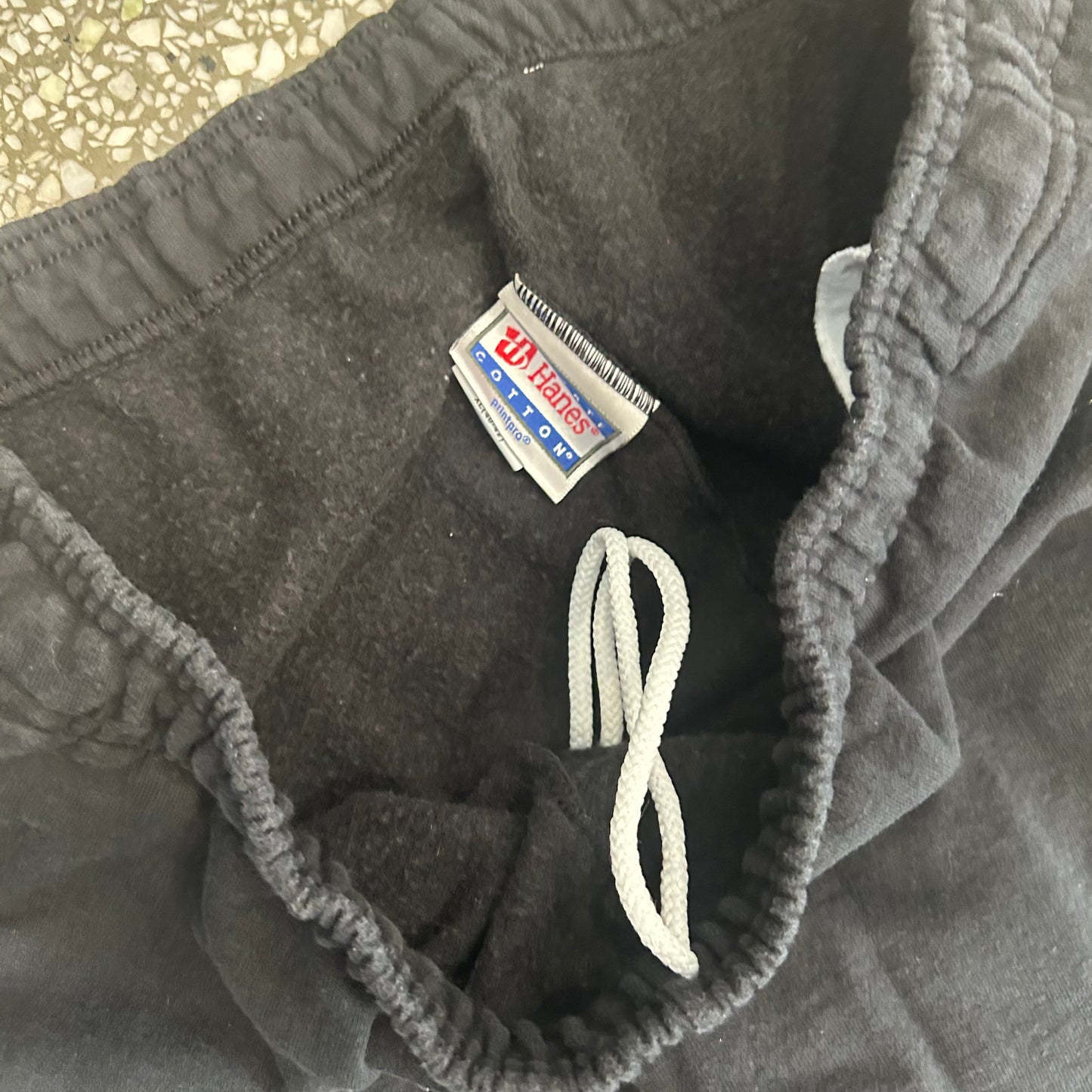 Ultimate Hanes Cotton Black Jogger Sweatpants - Tagged XLarge - 32" x 28"