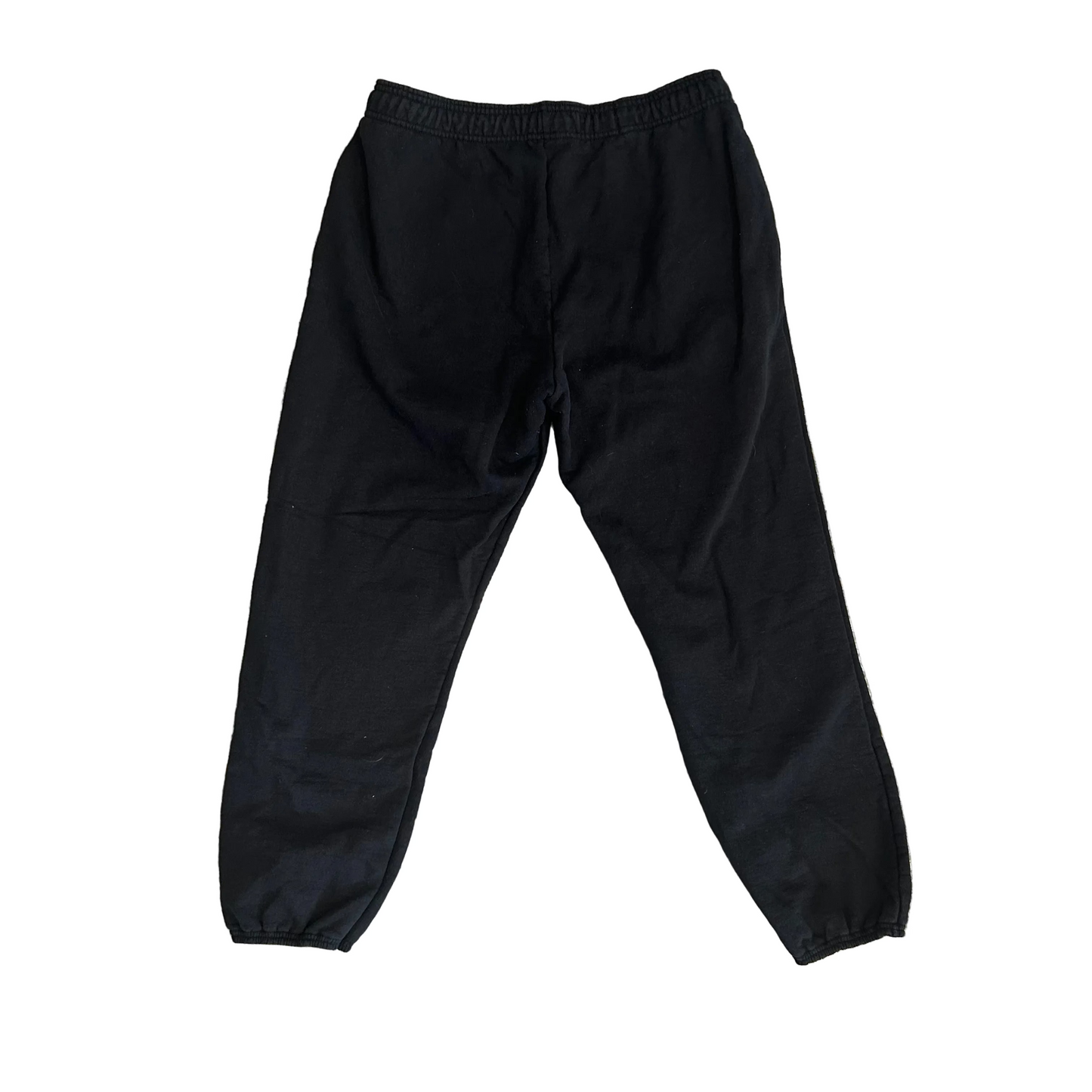 Ultimate Hanes Cotton Black Jogger Sweatpants - Tagged XLarge - 32" x 28"