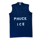Phuck Ice Navy Blue Soffee Tank Top Shirt - 17.5" x 26" - XSmall