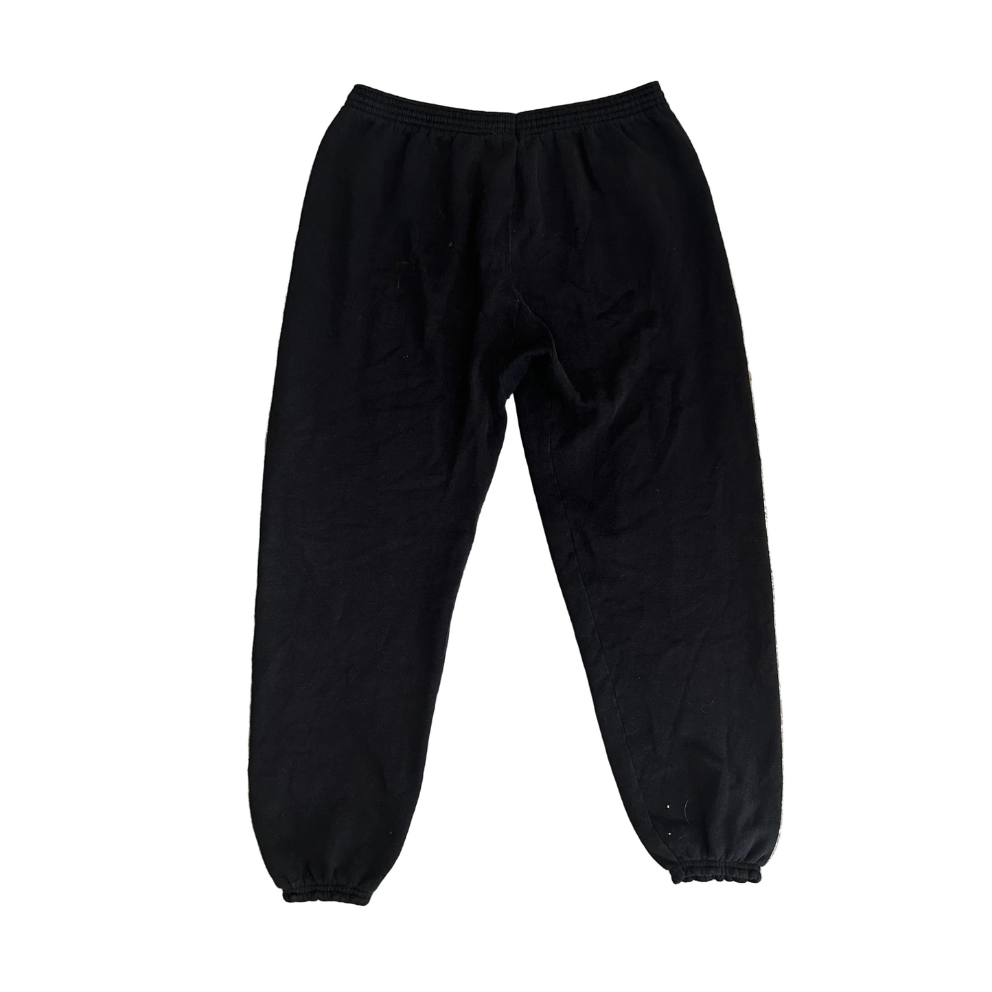 90's Wolf Purdue Boilers University Black Jogger Sweatpants - Tagged XLarge - 32" x 29"
