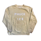 Phuck Ice Yellow Blair Crewneck Sweatshirt - 23" x 25" - Large