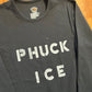 Phuck Ice Black Champion Thermal Longsleeve Shirt - 17" x 25" - XSmall Stretchy