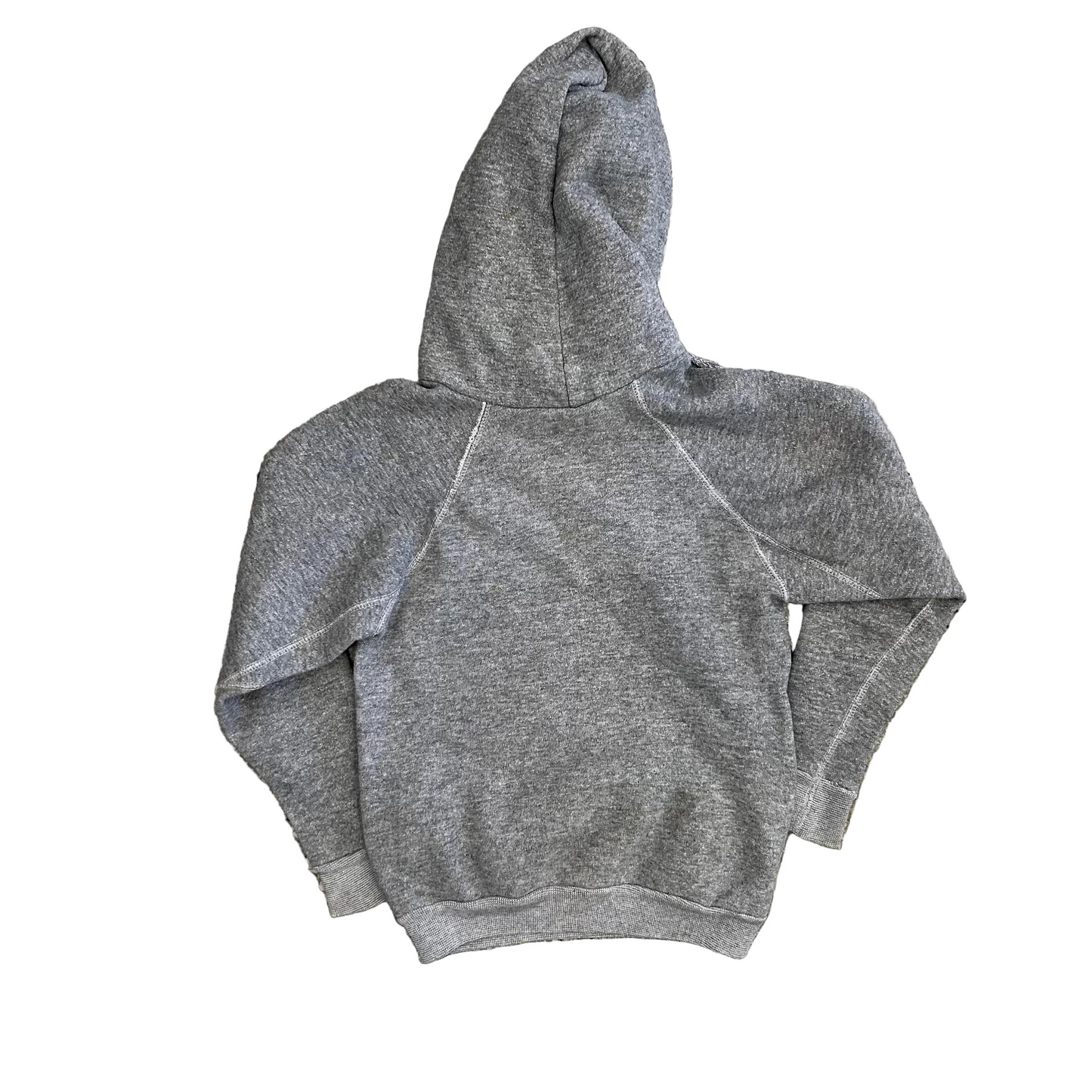 80's Discus Chicago Cubs MLB Grey Hoodie Sweatshirt - XSmall - 15" x 20"