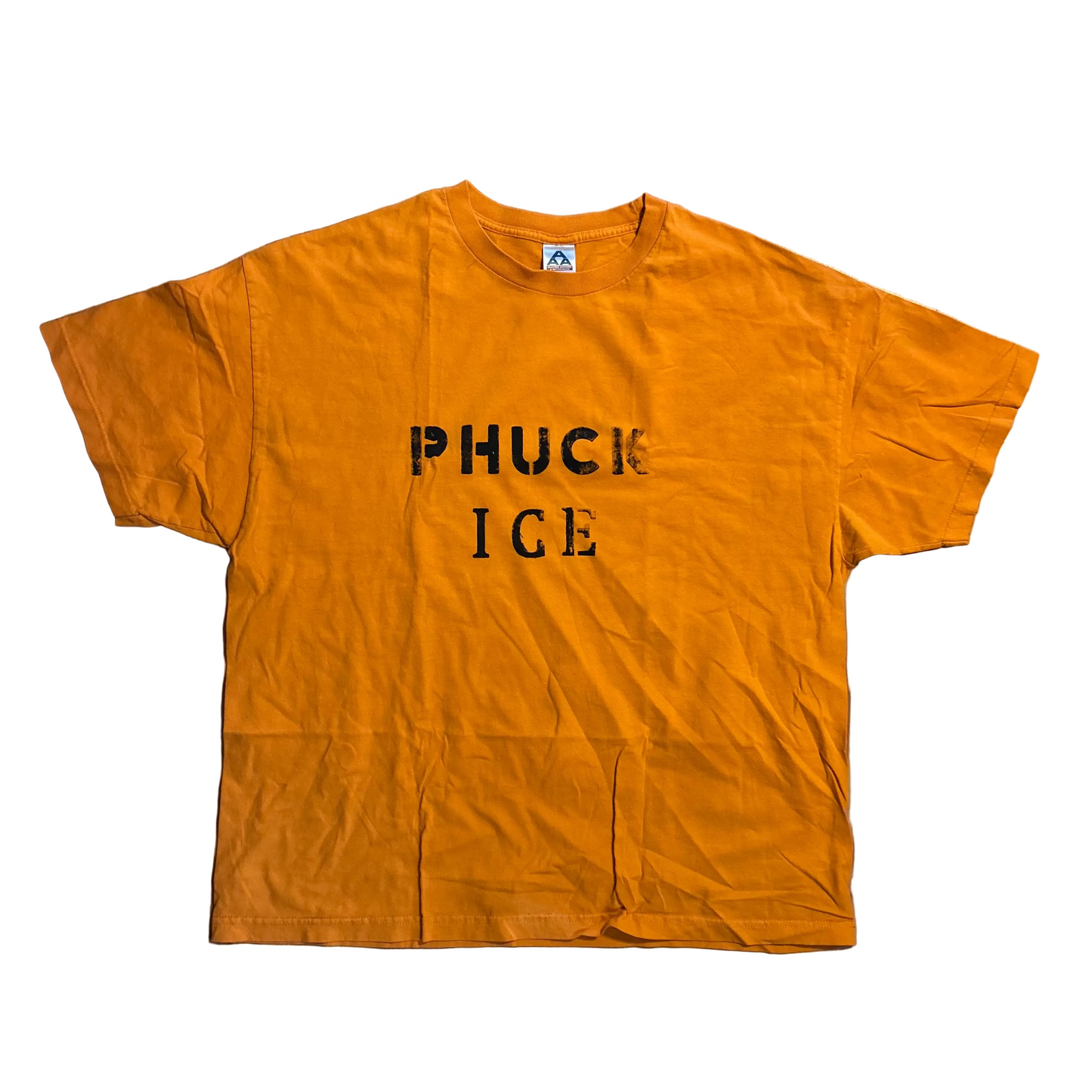 Phuck Ice Orange Alstyle Test Print Tshirt - 25" x 29" - XLarge