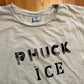 Phuck Ice White Polo Test Print Tshirt - 21" x 28.5" - Medium