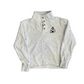 League Purdue University Purdue Pete Grey Quarter Button Sweatshirt - Large - 22" x 23.5"