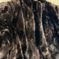 80/90's Brown Fur Jacket Coat - Large - 22" x 29"