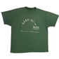 80/90's Bank at Work Green Faded 50/50 Cotton Polyester Tshirt - XLarge - 24.5" x 30"