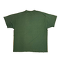 80/90's Bank at Work Green Faded 50/50 Cotton Polyester Tshirt - XLarge - 24.5" x 30"