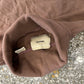 Minerals Two Hundred Twelve Degrees Brown Cotton Mock Neck Longsleeve Shirt - Large - 23" x 25.5"