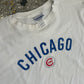 Reebok Chicago Cubs MLB Baseball White Thermal Longsleeve Shirt - XLarge - 24" x 29"