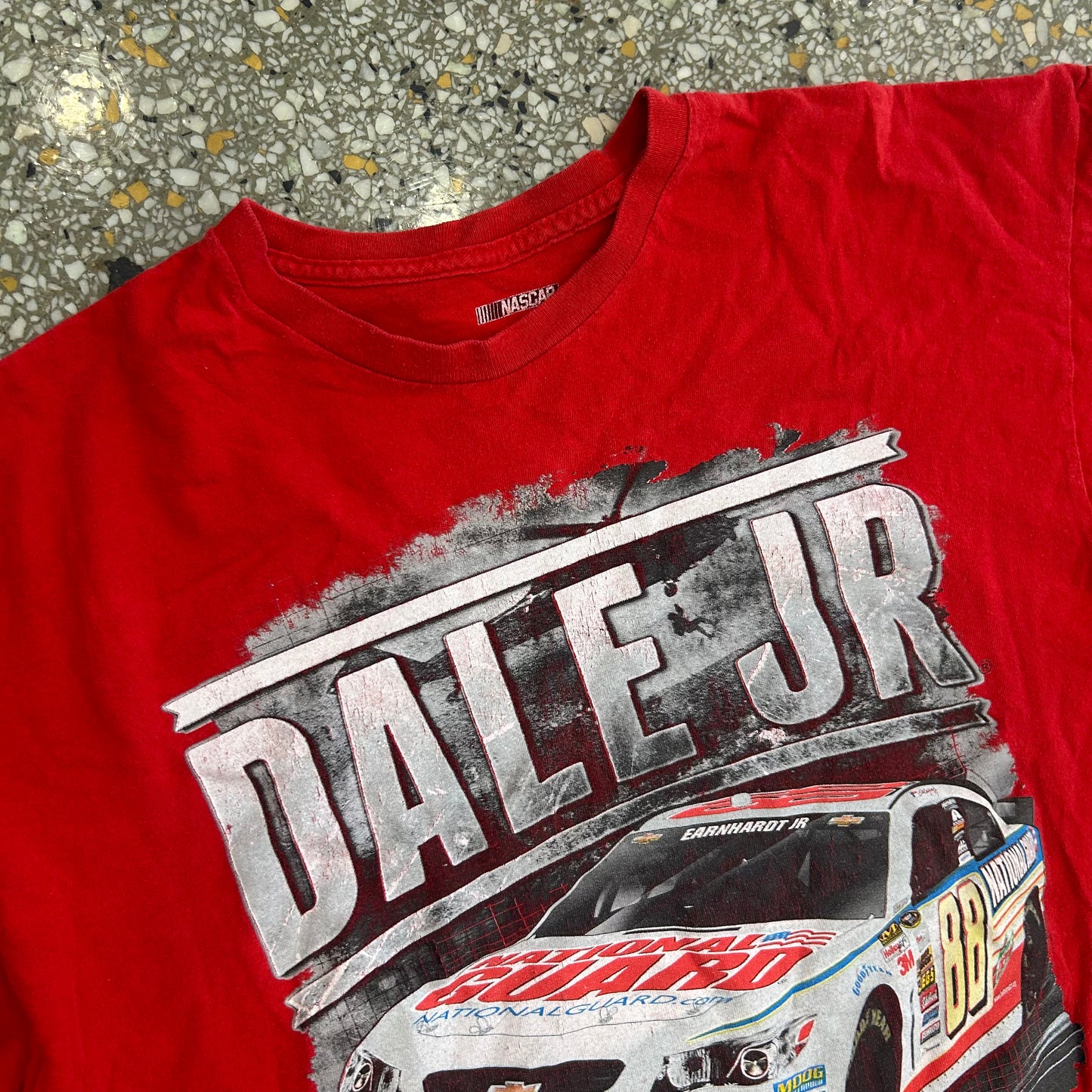 NASCAR Dale Jr 88 Red Tshirt - XLarge - 24" x 28.5"