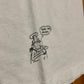 80/90’s The Far Side You’re Sick Jessy Cow Grilling Comic White Funny Cotton Tshirt - Medium - 20” x 32.5”