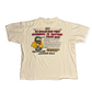 90’s Outhouse Designs Fishing is Better Than Sex Jackson Hole Deep Sea Dick’s Charter Fishing 1995 White Cotton Tshirt - XLarge - 25” x 29”