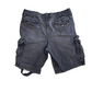 Hollister Grey Faded Distressed Grey Cargo Shorts - 34" x 11"
