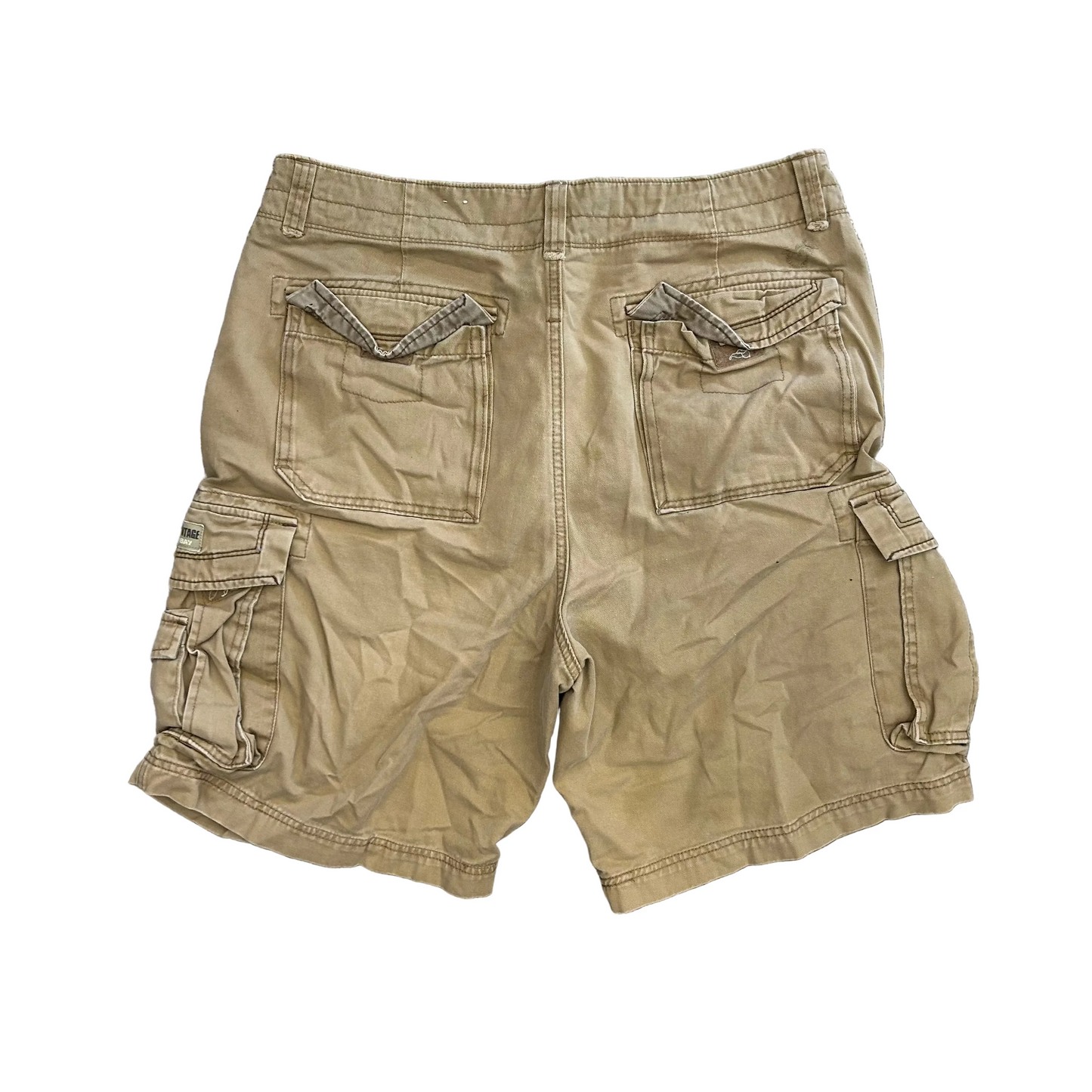 Union Bay Brown Cargo Shorts - 35" x 10"