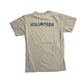 80's River Place Festival Light Blue Volunteer Tshirt - XSmall - 17" x 27"