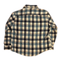 80/90's Sears Sportswear Perma Prest Button Up Cotton Wool Flannel Shirt - XLarge - 25" x 29"