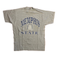 90's FOTL Memphis State Grey Tshirt - Large - 23" x 30"