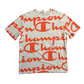 Champion AOP White Orange Tshirt - Large - 23" x 30"
