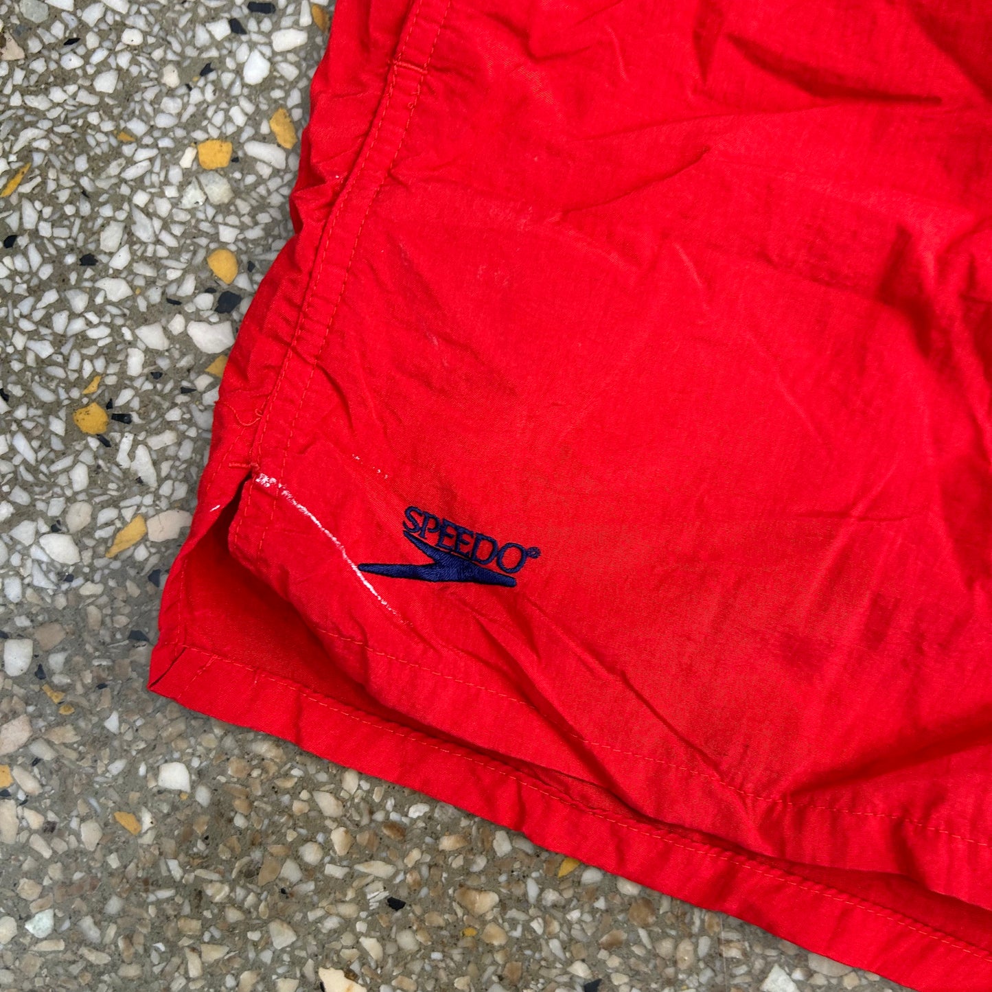 90’s Speedo Atlanta Olympic Red Shorts - 30" x 5"