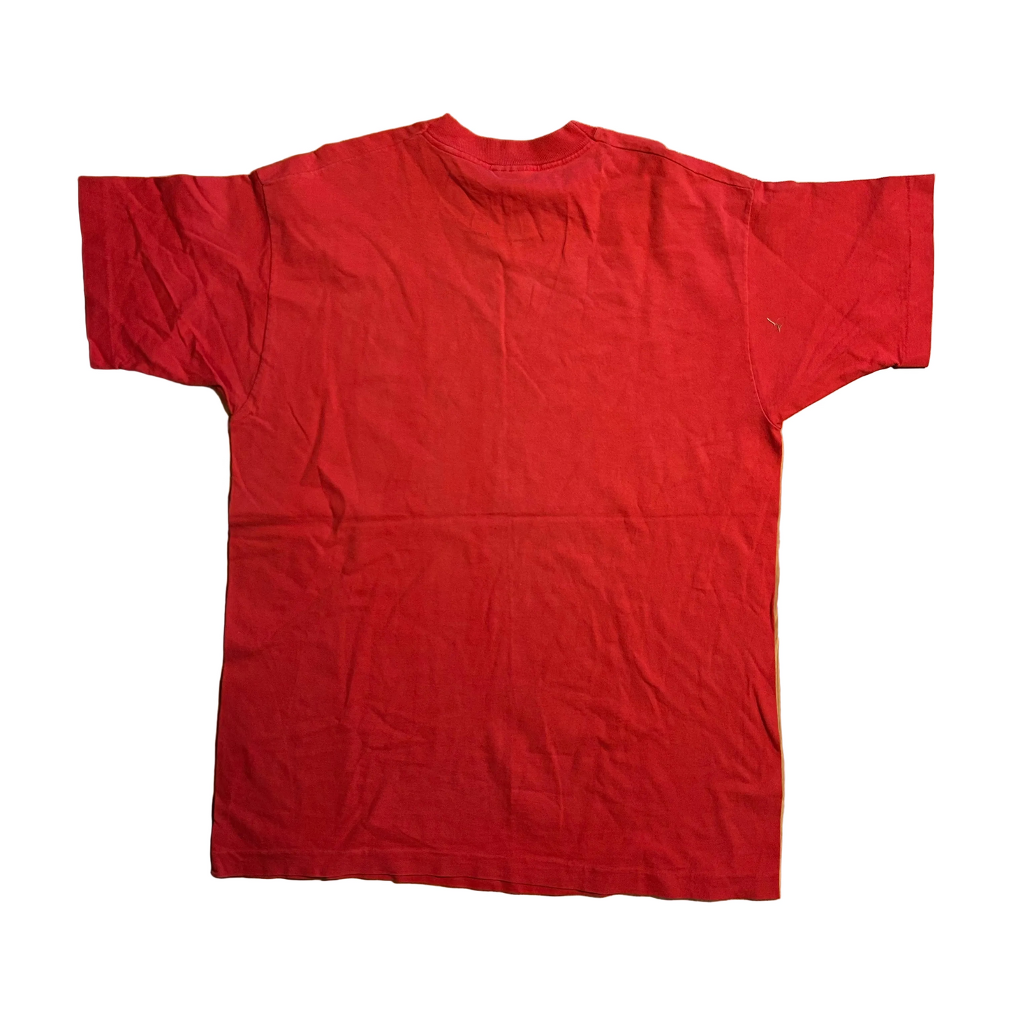 90's FOTL Heavy Cotton Red Disney Mickey Mouse Tshirt - Large - 23" x 32"