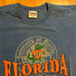 Team Apparel University of Florida Gators Blue Tshirt - Large - 22.5" x 29"