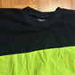 80's Runner Up Black Neon Running Tshirt - Large - 22" x 28"