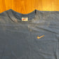 90's Nike Mini Swoosh Blue Tshirt - XLarge - 26" x 28.5"