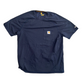 Carhartt Carphartt Navy Blue Pocket Tshirt - Large - 22" x 28"