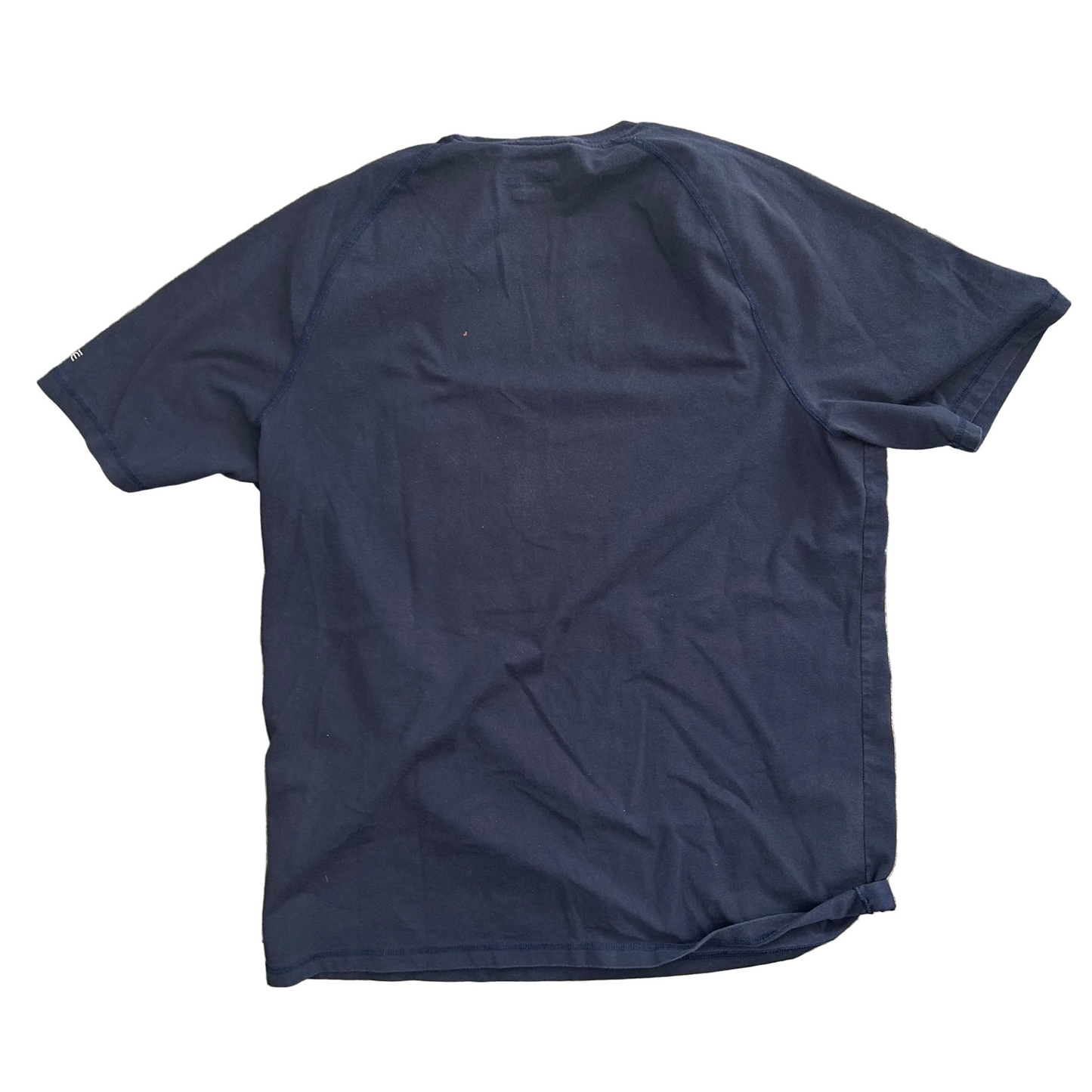 Carhartt Carphartt Navy Blue Pocket Tshirt - Large - 22" x 28"