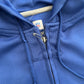 Indianapolis Colts NFL Football Blue Zip Up Jacket Sweatshirt - XLarge - 25" x 28"