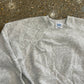 80/90's Tultex Grey Blank Crewneck Sweatshirt - Medium - 21" x 24"