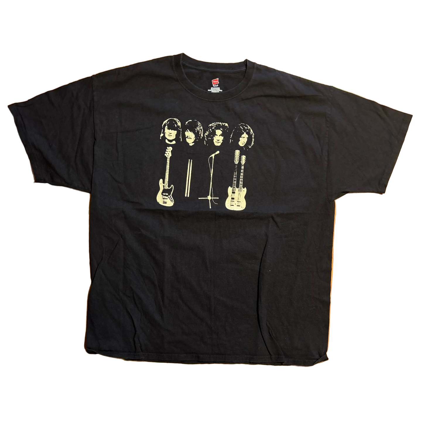 Hanes Black Band Tshirt - XLarge - 25" x 31"