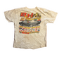 Hanes Beefy B&H Racing Ass Kickin Chicken Cars White Tshirt - Large - 22" x 29"