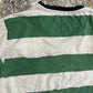 Denim & Flower Green White Striped Tshirt - Small - 19" x 26.5"