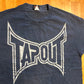 TapOut Wrestling Navy Blue Tshirt - Medium - 21" x 29"