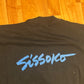 90’s FOTL Sissoko Art 1992 Black Cotton Tshirt - Large - 23" x 28"