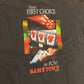 Gildan Ultra Cotton Sam’s Town Casino Your First Choice For Fun Tunica Gambling Black Cotton Tshirt - Large - 22" x 29"