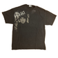 Hanes Heavyweight Him Portrait Y2K Black Cotton Tshirt - Medium - 20" x 28"