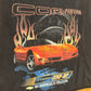 Corvette 5.7L Block V8 Chevy Cars Black Cutoff Tank Top Shirt - Small - 19" x 20"