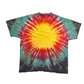 Smiley Face Psychedelic Tie Dye Tshirt - Large - 23.5" x 29"