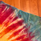 Smiley Face Psychedelic Tie Dye Tshirt - Large - 23.5" x 29"