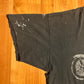 FOTL Lofteez Easy Riders Dallas Motorcycle Distressed Painter Black Grey Cotton Tshirt - XLarge - 25" x 29.5"